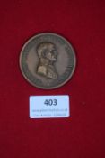 Napoleon Bonaparte / Joan of Arc commemorative medallion.