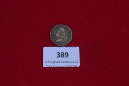 Ireland – James II Gun Money shilling, 1690, base metal (gun money issue), very worn but