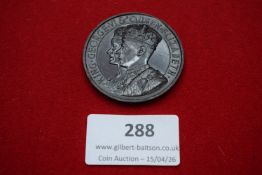 Great Britain crown, 1937, coronation of George VI and Queen Elizabeth, Britannia reverse. Base