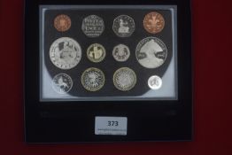 Elizabeth II 2005 United Kingdom proof set, complete with commemorative issues including