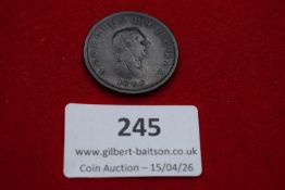 Great Britain penny, 1806. George III laureate bust right; Britannia seated reverse.
