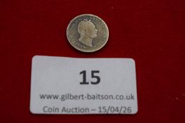 William IV silver fourpence (groat), 1837. Bare head right; rev. Britannia seated with shield and