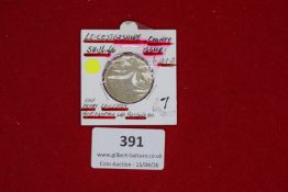 Leicestershire (Leicester) shilling token, c.1811–12, multi-county circulation type.