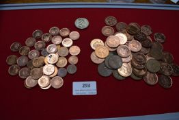 Large mixed group of British decimal coinage including one pence, two pence and other small