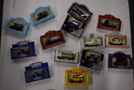14x Assorted Diecast Model Vehicles