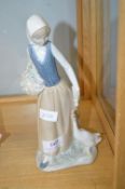 Nao Goose Girl Figurine