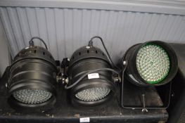 3x QTX Stage Lights