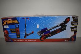 Marvel Spiderman Folding Inline Scooter (in sealed packaging)