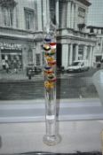 Glass Galileo Thermometer