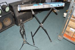 Keyboard Stand and Music Stand