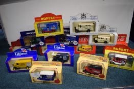 14x Assorted Diecast Model Vehicles
