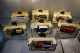 7x Leldo Commemorative Diecast Model Vehicles