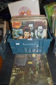 12” LP Records Including David Bowie, Crass, etc.