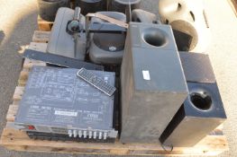 *Quantity of Assorted Speakers Including Wharfdale