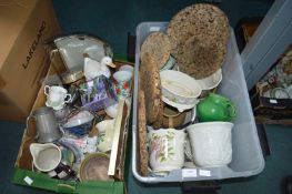 Pottery Planters, Jugs, Ornaments, etc.