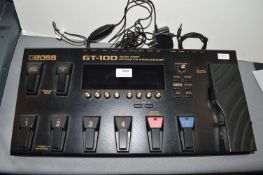 Boss GT-100 Amp Effects Processor