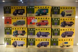 12x Lledo Vanguards Diecast Commercial Vehicles 1950’s-60’s