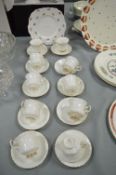 Royal Albert Val D’or Cups & Saucers