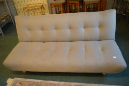 Grey Upholstered Futon