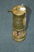 Welsh Brass Coalminers Lamp from the Aberaman Colliery