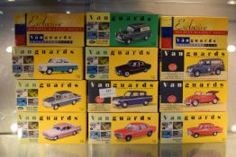 12x Lledo Vanguards Popular Cars Diecast Models