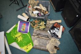 Small Rock and Punk Music Posters and Ephemera