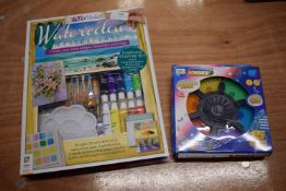 Watercolour Masterclass Art Maker, and Interactive Puzzle Memory Game
