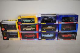 11x Corgi Vanguards Collection Diecast Vehicles