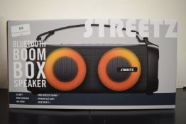 Streetz Bluetooth Boombox Speaker 16W with Rainbow LED Light