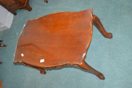 Glass Topped Coffee Table