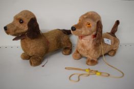 2x 1930’s Battery Operated Dachshunds Toys
