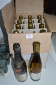 12x Bottles of Jakob Pfleger 2002 German White Wine, and Vintage Kriter Sparkling Wine