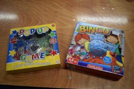 Kid’s Bingo and The Pop Up Game