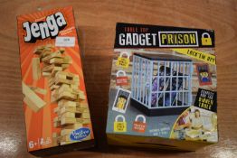 Jenga, and a Tabletop Gadget Prison