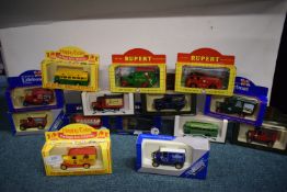14x Assorted Diecast Model Vehicles