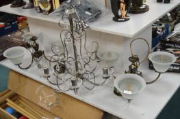 3x Decorative Chandeliers