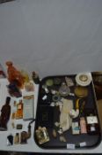 Vintage Collectibles Including Pipes, Perfumes, Compacts, etc.