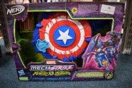 Nerf Marvel Mech Strike Monster Hunters Captain America