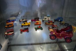 Quantity of Assorted Diecast Toy Cars, and a Porce