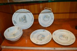Wedgewood Peter Rabbit Plates and Bowls
