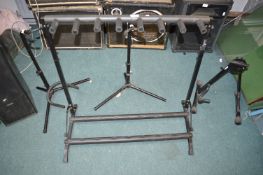 4x Guitar Stands Including 1x Multi