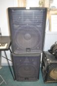 *Pair of Wharfdale Pro EVP Series Speakers