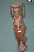 Carved Wooden Ethnic Figure