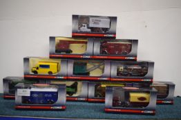 12x Corgi Trackside Diecast Model Lorries