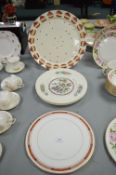 Royal Worcester Cake Plate, Wedgwood, etc.