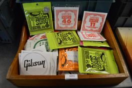 Quantity of Guitar String Including Ernie Ball, Gibson, etc.