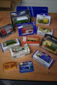 Selection of Diecast Models Including Bburago, Oxford Diecast, Eddie Stobart, Cararama, Hamley’s,