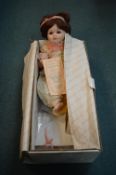 Hamilton Heritage Porcelain Doll “Sara” with Packaging and Certification
