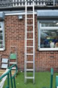 Youngman Two Section Extending Aluminium Ladder