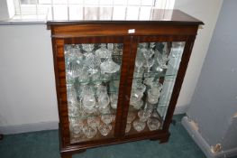 Mirror Backed Display Cabinet